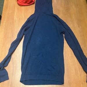 Blue Long Sleeve Tee with Classic Design